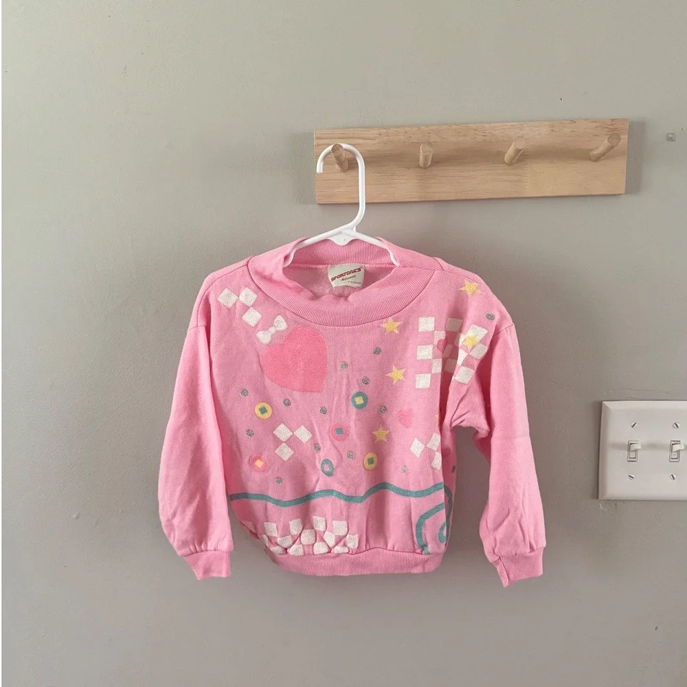 VTG. 3T pink sweater